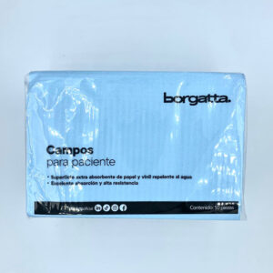 CAMPOS DESECHABLES COLOR AZUL